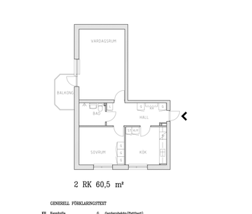 Kaserngatan 99 A, våning 1 - Foto 2