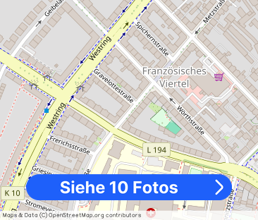 Modernisierter Altbau mit Balkon nähe Schrevenpark - Foto 1