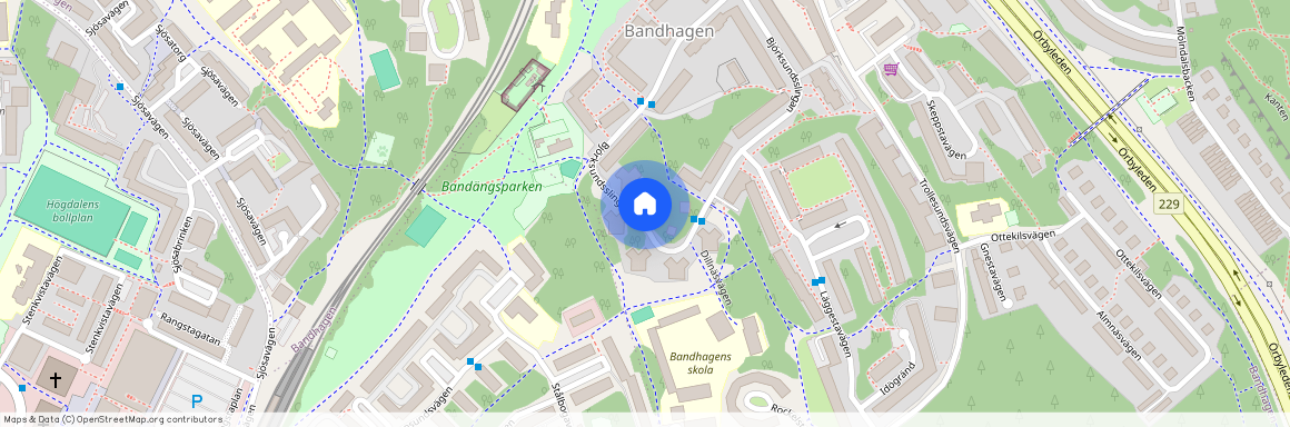 Bandhagen, Stockholm, Björksundsslingan 32F
