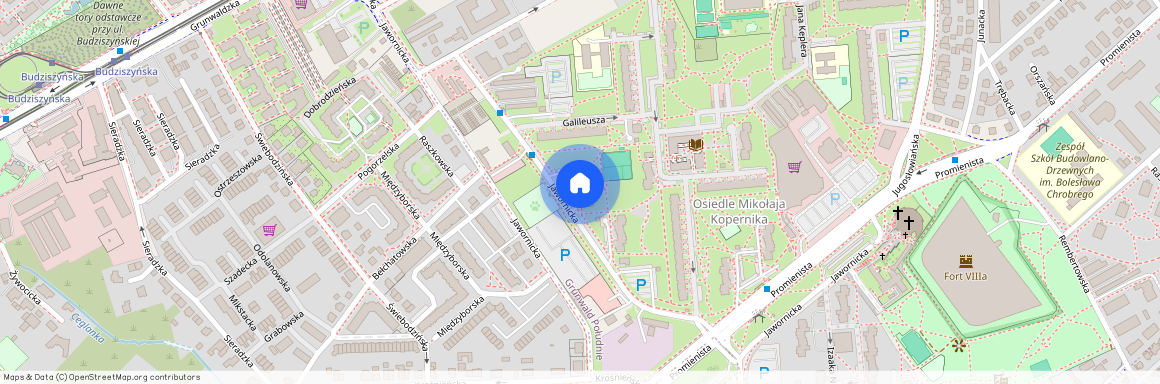 ul. Galileusza, os. Mikołaja Kopernika, Grunwald, Poznań, wielkopolskie