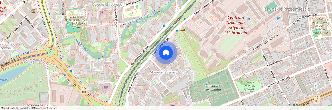 Jana III Sobieskiego, Jakubskie Przedmieście, Toruń, kujawsko-pomorskie