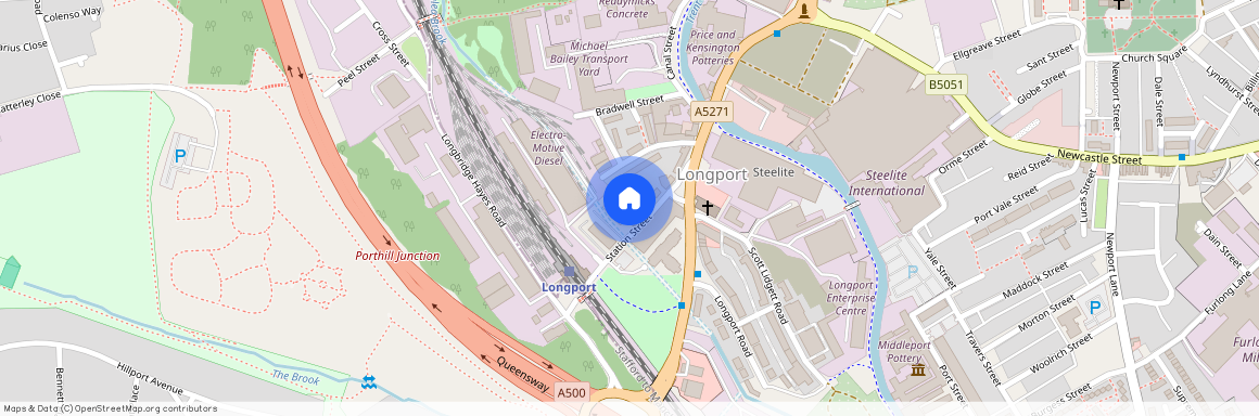 Princes Square, Stoke-on-Trent, Staffordshire, ST6 4NE