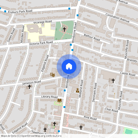 Wimborne Road, Bournemouth, BH9