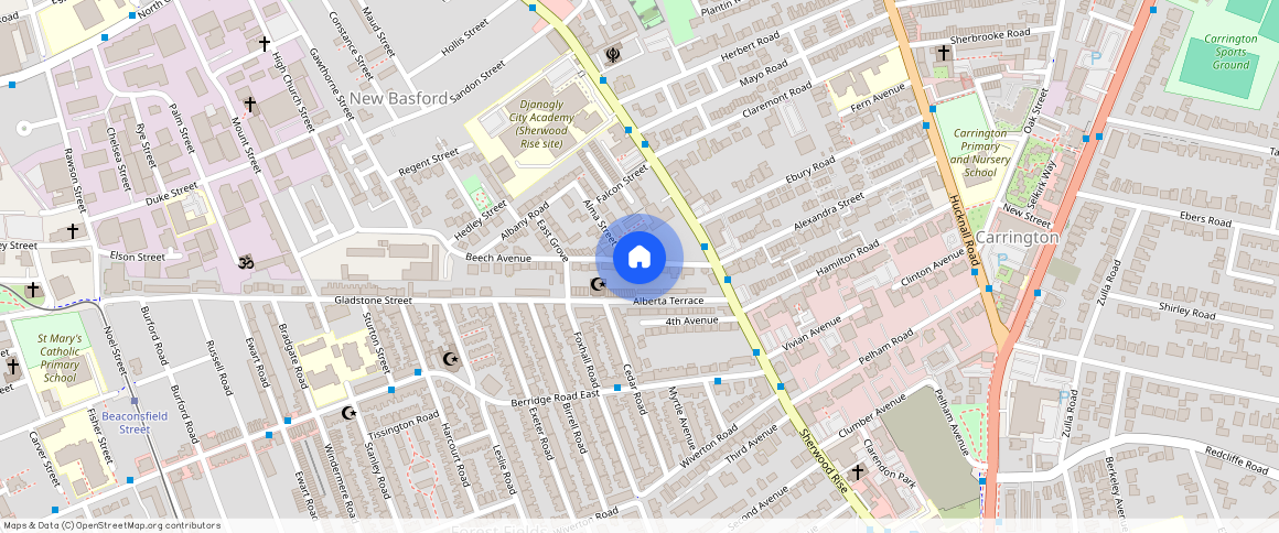 ** Beech Avenue, Nottingham, NG7 7LJ