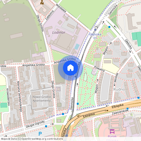 ul. Siennicka, Śródmieście, Gdańsk, pomorskie