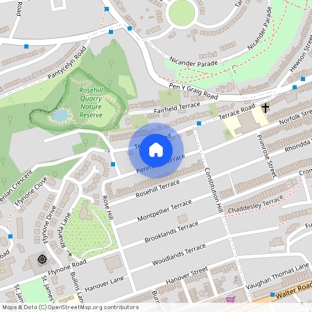 Penmaen Terrace, Swansea