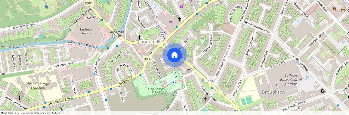 Rodney Street, Canonmills EH7