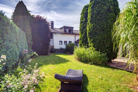 Möbliertes Einfamilienhaus mit großem Garten in Schäftlarn - Foto 4