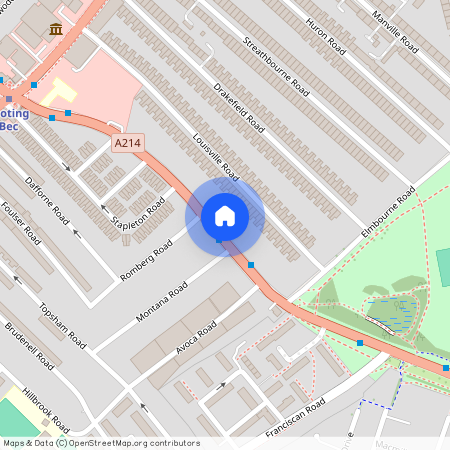 Tooting Bec Road, Tooting, London, SW17