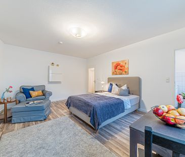 City-Residence: Gut möbliertes Apartment in ruhiger Lage von Sachse... - Photo 6