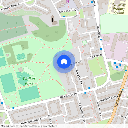 Walker Park Lodge, First Floor Flat, Walker Park, Airey Terrace, NE6