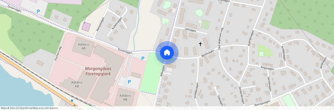 Allévägen, Morgongåva