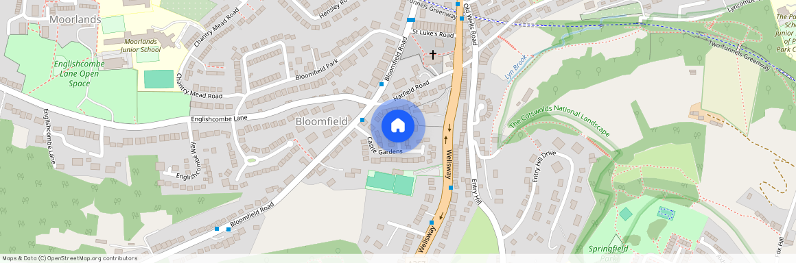 Castle Gardens, Somerset, Bath