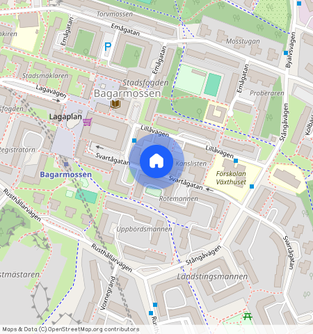 Svartågatan 13, Bagarmossen