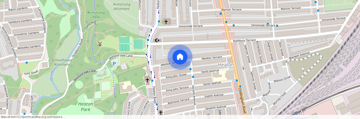 Meldon Terrace, Heaton