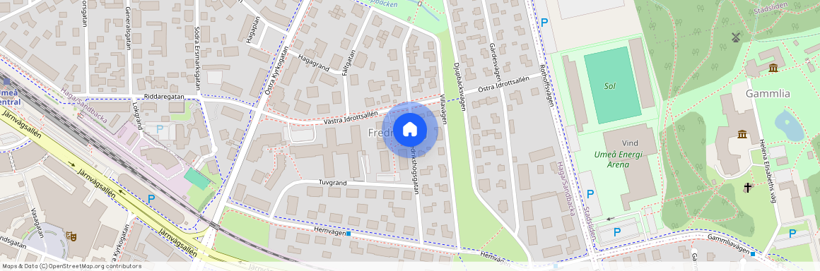 Fredrikshögsgatan, Umeå