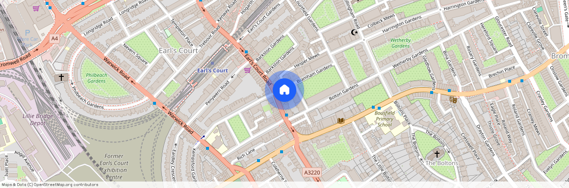 Moscow Mansions, Earls Court, SW5