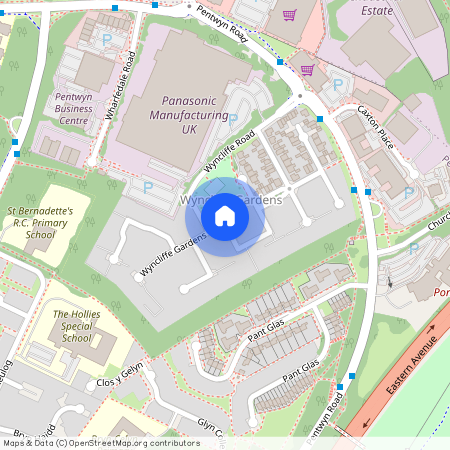 Wyncliffe Gardens, Pentwyn, Cardiff, CF23