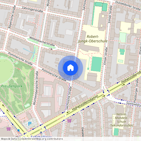 Sächsische Straße 27, 10707 Berlin - Wilmersdorf