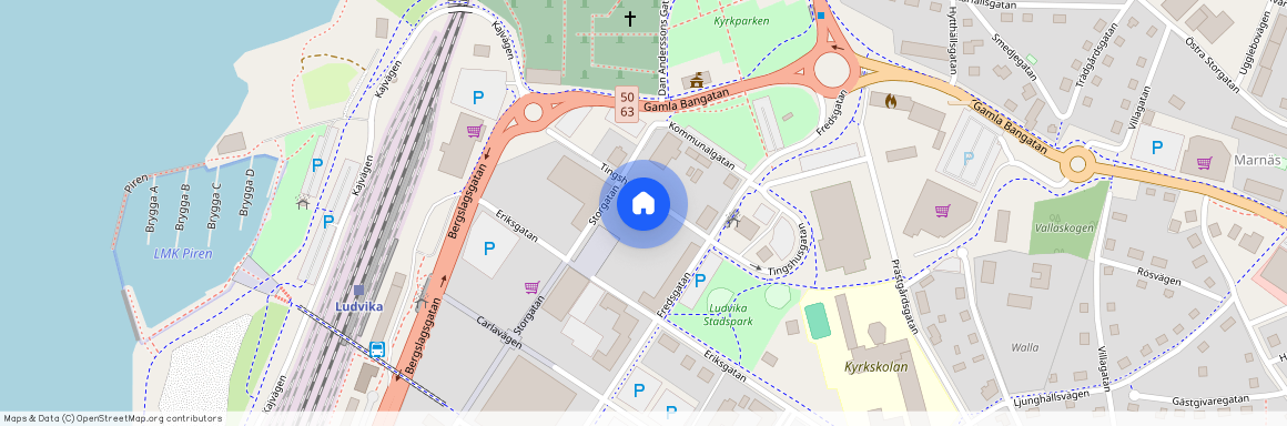 Tingshusgatan 12, Ludvika