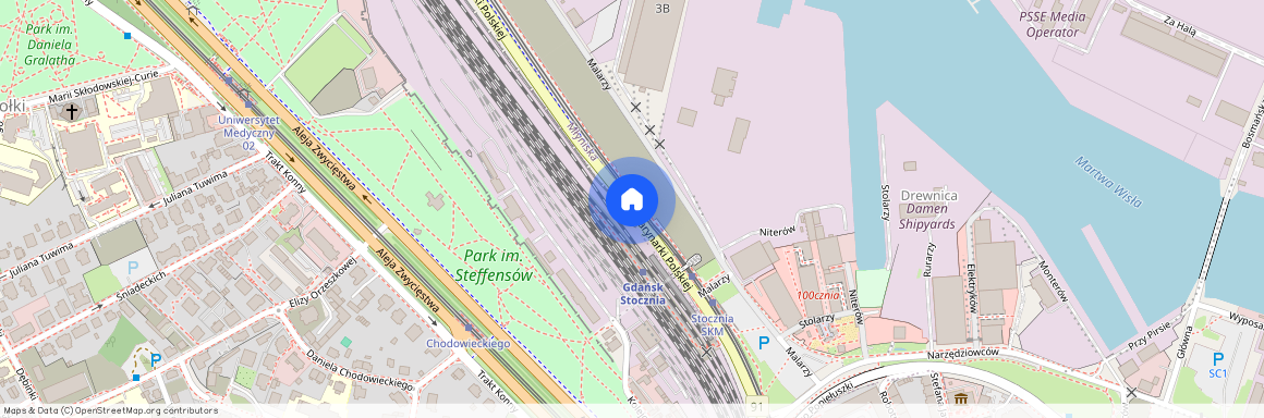 ul. Marynarki Polskiej, Młyniska, Gdańsk, pomorskie