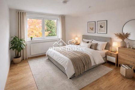 großzügige 3-Zimmer Wohnung 90 qm mit Balkon in Leutershausen in ruhiger Lage - Photo 3