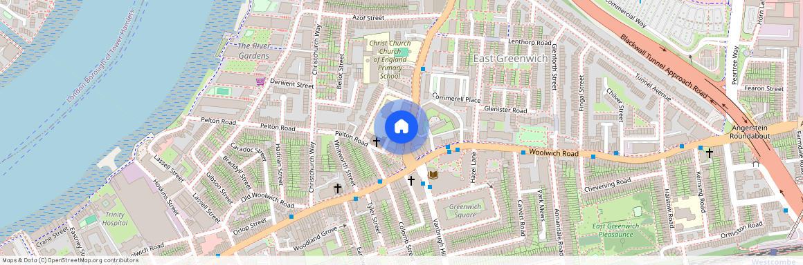 Blackwall Lane, London SE10