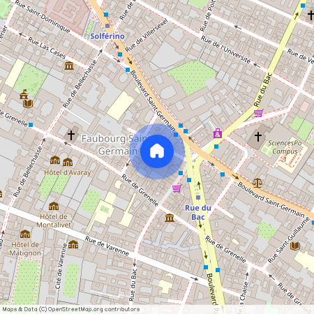 Appartement à louer impasse Paul-Louis Courier, Paris 7ème