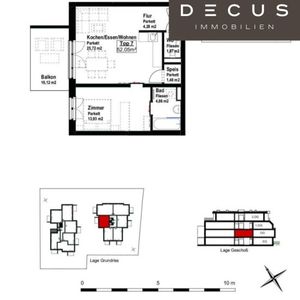 | BALKON | 2 ZIMMER | HAUS 2 | VERFÜGBAR AB SOFORT - Foto 3