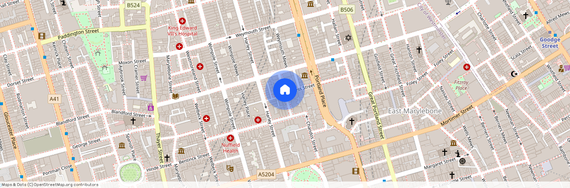 Mansfield Street, Marylebone, London, W1G
