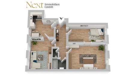 Charmante 3,5-Zimmer-Altbauwohnung mit guter Infrastruktur in Linz zu vermieten! - Photo 4