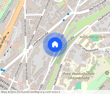 Zimmer (20 m²) in 2-Zi.-Wohnung, 5. OG – Stuttgart Kernerviertel (W... - Photo 1