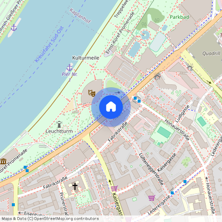 4020 Linz, Untere Donaulände