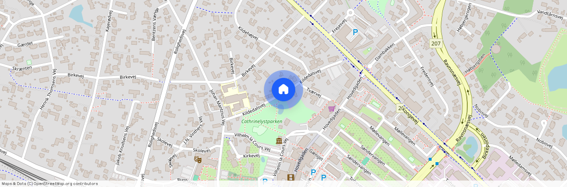 Birkerød, Kildedalsvej