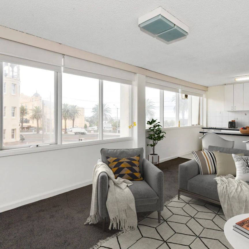 Light Filled One Bedroom In Prime St Kilda Location - Photo 1