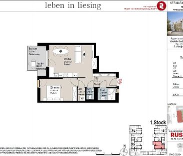 Erstbezug - Charmante 2-Zimmerwohnung mit Balkon | Fertigstellung 2025 - Photo 4