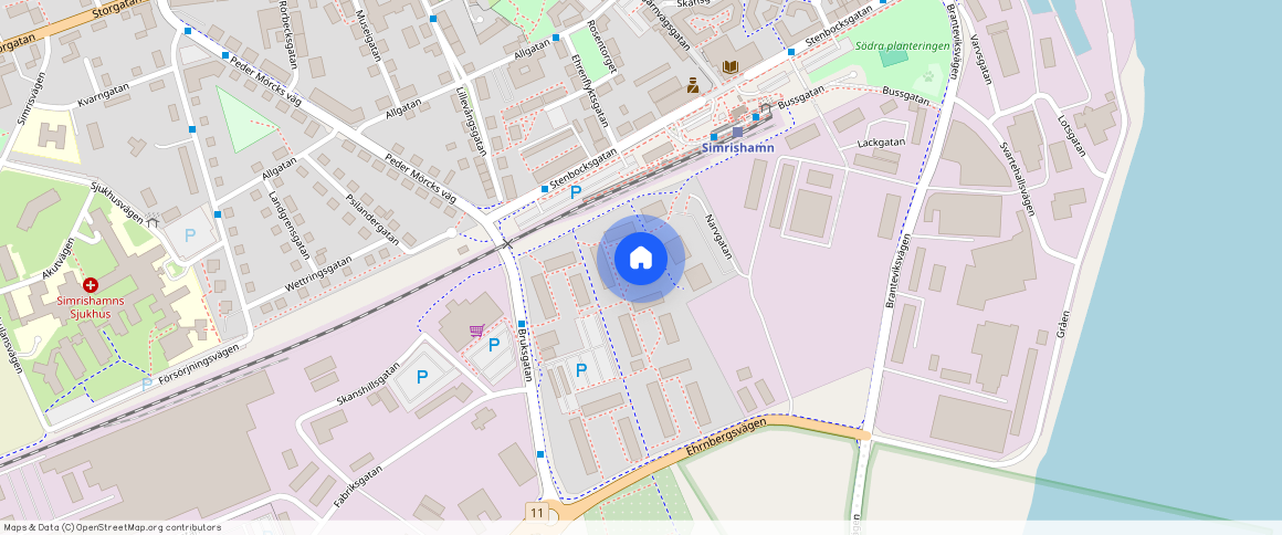 Simrishamn, Skåne, Bruksgatan 3 G