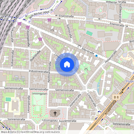 Linienstraße 49 Düsseldorf Oberbilk Nordrhein-Westfalen 40227