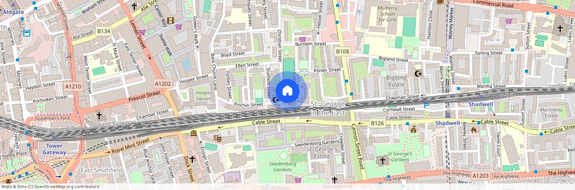 Christian Street, London