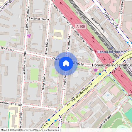 Cunostr., 14193 Berlin - Wilmersdorf