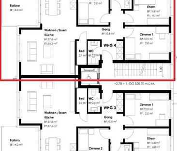 4.5 Z-Wohnung mit eigenem Waschturm, Kentuckystrasse 22 in 5734 Reinach - Foto 4