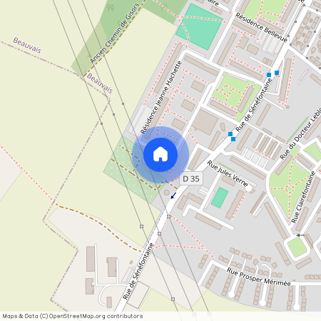 95 residence Jeanne Hachette, Beauvais