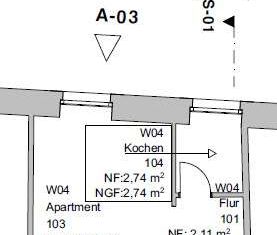 KL - City, Nähe Adolph-Kolping-Platz, 1 ZKB, Pantryküche *Erstbezug... - Foto 4