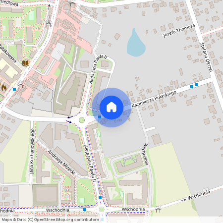 ul. Kazimierza Pułaskiego, Luboń, poznański, wielkopolskie