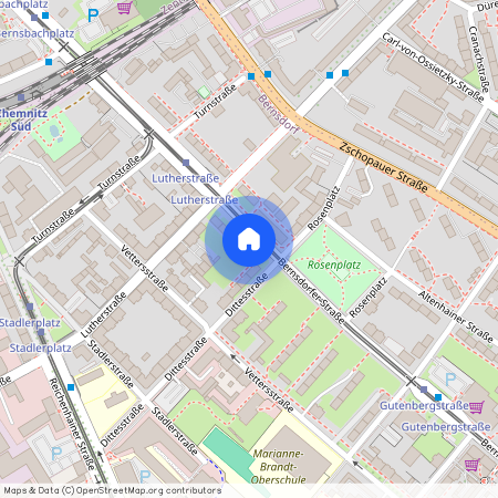 Bernsdorfer Str. 34, 09126 Chemnitz - Bernsdorf