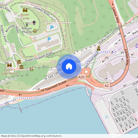 East Cliff, Dover, CT16 1LU