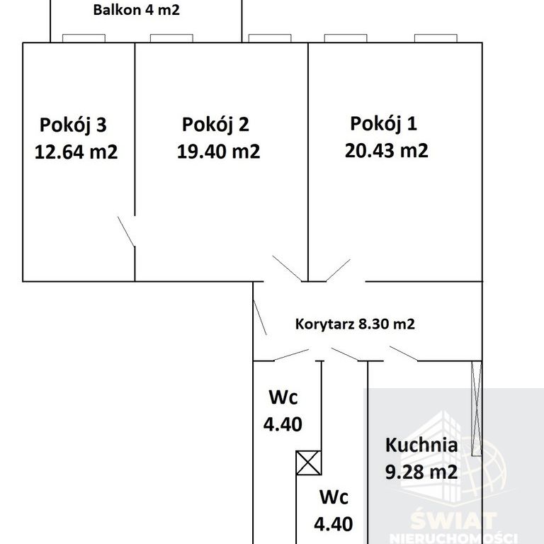 Mieszkanie pracownicze, dla 10-12 osób, centrum - Фото 1