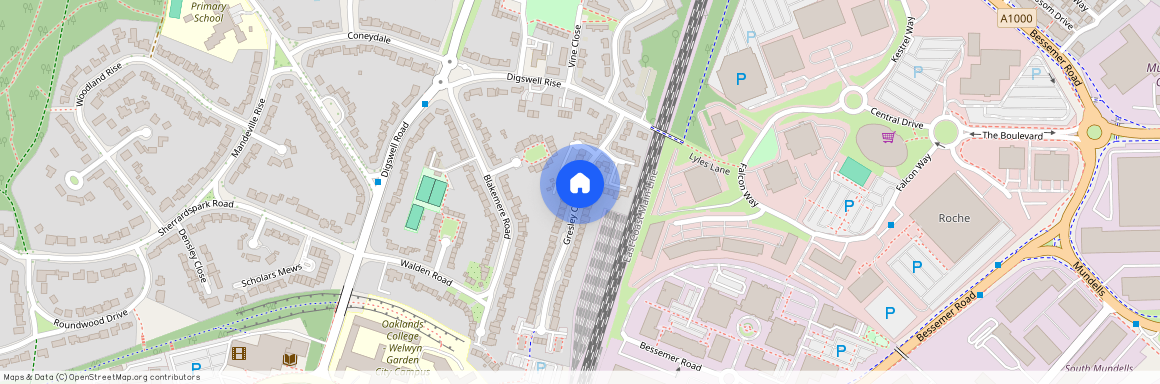 Gresley Close, Welwyn Garden City