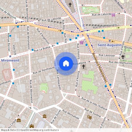11bis Rue Roquépine, 75008 Paris, France