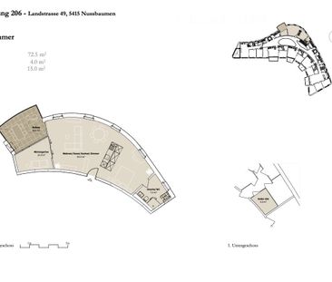 2 Zimmer, 73 m² - Photo 3